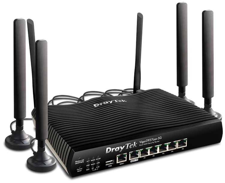 Draytek 5G router 2927Lax-5G-SIM dual SIM